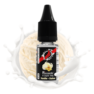 Riccardo E-Liquid Vanille Sahne - 10 ml