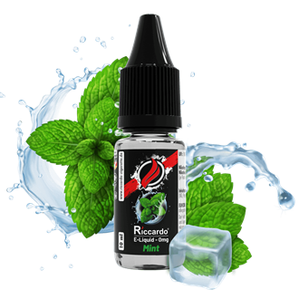 Riccardo E-Liquid Mint - 10 ml