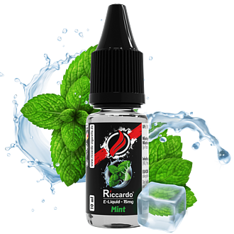 Riccardo E-Liquid Mint - 10 ml