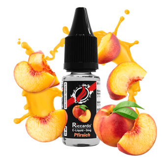 Riccardo E-Liquid Pfirsich - 10 ml