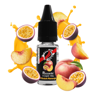 Riccardo E-Liquid Pfirsich-Maracuja - 10 ml