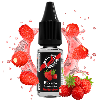 Riccardo E-Liquid Walderdbeer - 10 ml