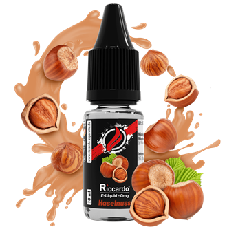 Riccardo E-Liquid Haselnuss - 10 ml
