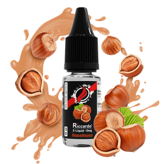 Riccardo E-Liquid Haselnuss - 10 ml