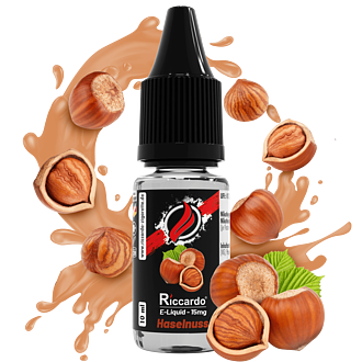Riccardo E-Liquid Haselnuss - 10 ml