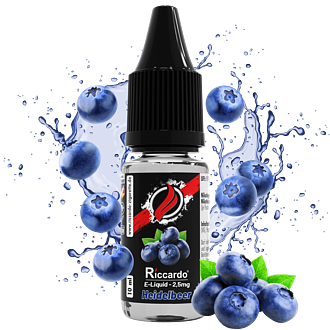 Riccardo E-Liquid Heidelbeer - 10 ml