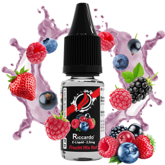 Riccardo E-Liquid Frucht Mix Rot - 10 ml