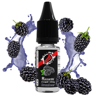Riccardo E-Liquid Brombeer - 10 ml