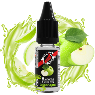 Riccardo E-Liquid Grner Apfel - 10 ml