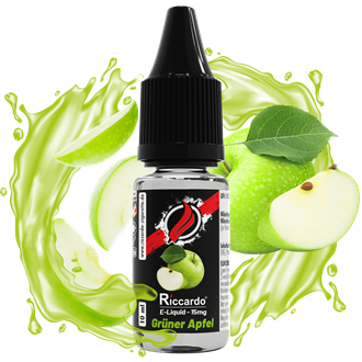 Riccardo E-Liquid Grner Apfel - 10 ml
