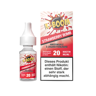 K-Boom - Strawberry Bomb - Nikotinsalz - 10 ml Liquid