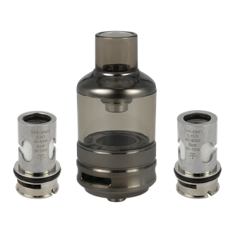 BA-Ware Voopoo TPP Pod Tank - Verdampfer - 26 mm -Col_Voopoo gunmetal