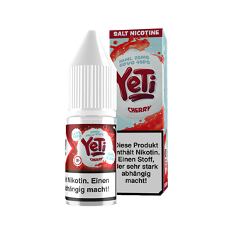 Prohibition Vapes - Yeti - Cherry - 10 ml Nikotinsalzliquid