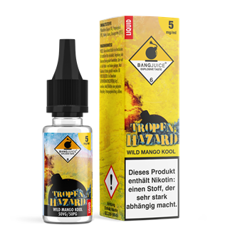 Bang Juice Tropenhazard - Wild Mango Kool - 10 ml E-Liquid