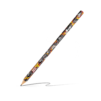 Bang Juice - Bleistift - Comic Bomb Pattern