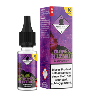 Bang Juice Tropenhazard - Passionsfrucht - 10 ml E-Liquid