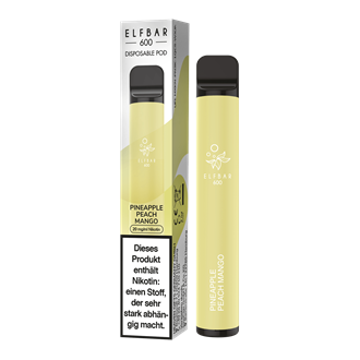 ELF Bar 600 CP Pineapple Peach Mango - Einweg E-Zigarette