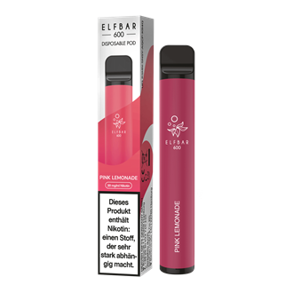 ELF Bar 600 Pink Lemonade - Einweg E-Zigarette - 20 mg / ml