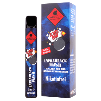 Bang Juice Bomb Bar - InfraBlack Fresh - Einweg E-Zigarette