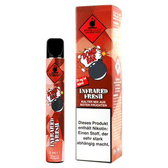 Bang Juice Bomb Bar - InfraRed Fresh - Einweg E-Zigarette - 20 mg / ml
