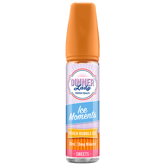 Dinner Lady Aroma - Ice Moments - Peach Bubble ICE - 20 ml Longfill