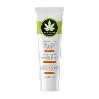 Hemphilia HEMP and CBD reactivation cream for cold feet - 50 ml