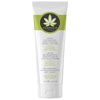 Hemphilia HEMP cleansing and toning facial lotion - 125 ml