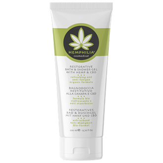 Hemphilia restorative bath and shower gel with HEMP and CBD - 200 ml