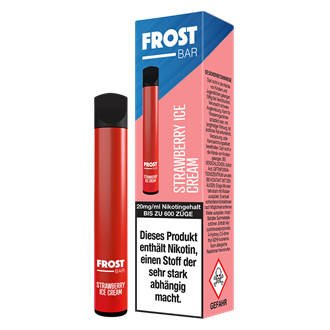 Dr. Frost Frost Bar - Strawberry Ice Cream - Einweg E-Zigarette - 20 mg/ml