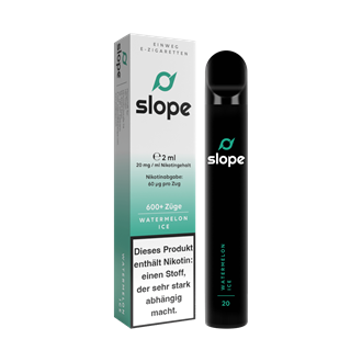 Slope Bar - Watermelon Ice - Einweg E-Zigarette -20 mg / ml