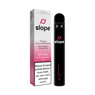 Slope Bar - Strawberry Ice - Einweg E-Zigarette -20 mg / ml