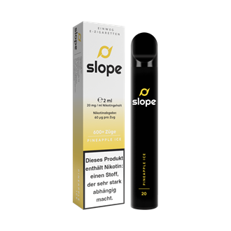 Slope Bar - Pineapple Ice - Einweg E-Zigarette - 20 mg / ml