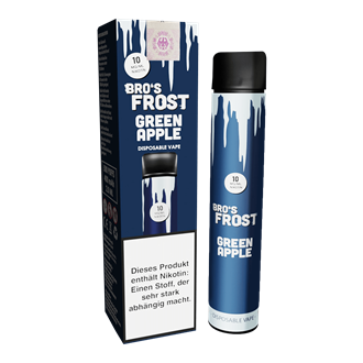 The Bros Frost Bar - Green Apple - Einweg E-Zigarette