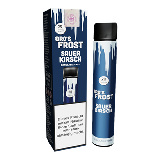 The Bros Frost Bar - Sauerkirsch - Einweg E-Zigarette