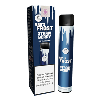 The Bros Frost Bar - Strawberry - Einweg E-Zigarette