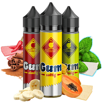 Bang Juice Aroma - GUM Bundle - 3er Longfill Set