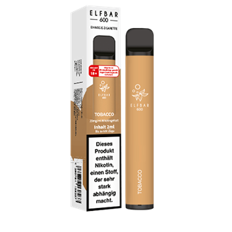 ELF Bar 600 CP Tobacco - Einweg E-Zigarette
