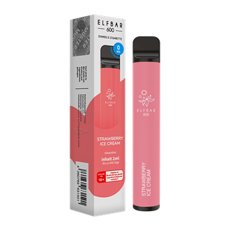 ELF Bar 600 CP Strawberry Ice Cream - Einweg E-Zigarette