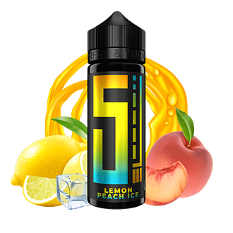 5EL Aroma Lemon Peach ICE - 10 ml Longfill