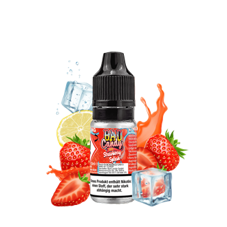 Bad Candy E-Liquid - Strawberry Splash - 10 ml Nikotinsalz