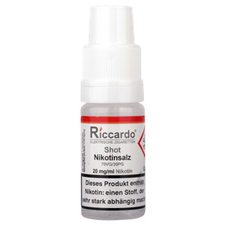 Riccardo Nikotinsalz-Shot - 10 ml