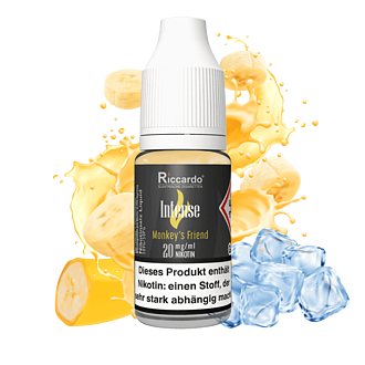 Riccardo Intense E-Liquid - Monkeys Friend - 10 ml Nikotinsalz