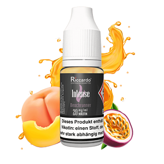 Riccardo Intense E-Liquid - Beachrunner - 10 ml Nikotinsalz