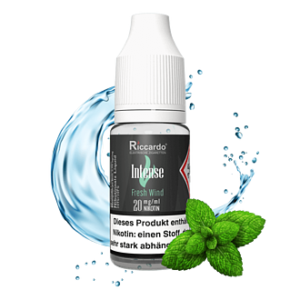 Riccardo Intense E-Liquid - Fresh Wind - 10 ml Nikotinsalz
