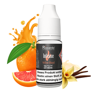 Riccardo Intense E-Liquid - Yellow Blood - 10 ml Nikotinsalz