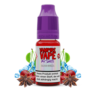 Vampire Vape E-Liquid - Blood Sukka - 10 ml Nikotinsalz