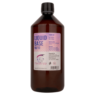 Twisted Vaping Basisliquid - 90/10 - 1000 ml