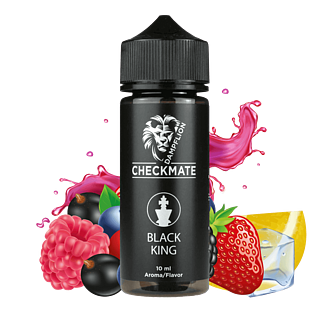 Dampflion Aroma - Checkmate - Black King - 10 ml Longfill