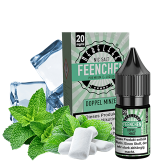 Nebelfee Feenchen E-Liquid - Doppel Minze - 10 ml Nikotinsalz