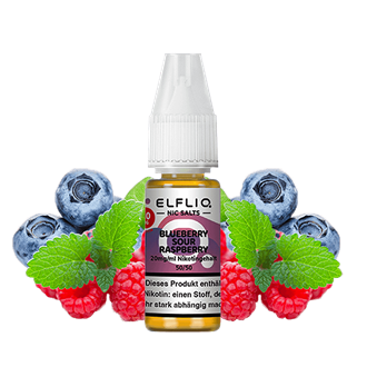 ELF Bar Elfliq - Blueberry Sour Raspberry - 10 ml Nikotinsalz